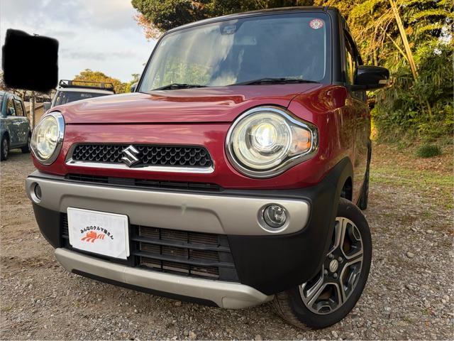 ハスラー Ｘ　ＨＤＤナビ・フルセグＴＶ・車検令和９年７月・ＥＴＣ・レーダーブレーキサポート・ＤＶＤ再生・ＣＤ録再・Ｂｌｕｅｔｏｏｔｈ・ＨＤＭＩ対応・ＵＳＢ対応・赤黒ツートン・６２８４０ｋｍ・禁煙車・スマートキー（2枚目）