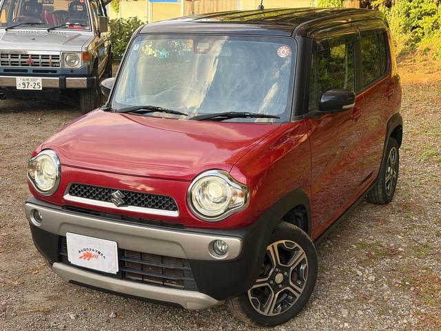 ハスラー Ｘ　ＨＤＤナビ・フルセグＴＶ・車検令和９年７月・ＥＴＣ・レーダーブレーキサポート・ＤＶＤ再生・ＣＤ録再・Ｂｌｕｅｔｏｏｔｈ・ＨＤＭＩ対応・ＵＳＢ対応・赤黒ツートン・６２８４０ｋｍ・禁煙車・スマートキー（13枚目）