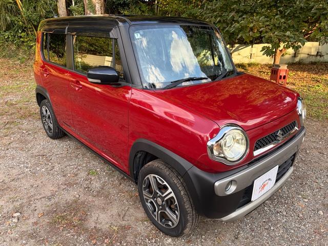 ハスラー Ｘ　ＨＤＤナビ・フルセグＴＶ・車検令和９年７月・ＥＴＣ・レーダーブレーキサポート・ＤＶＤ再生・ＣＤ録再・Ｂｌｕｅｔｏｏｔｈ・ＨＤＭＩ対応・ＵＳＢ対応・赤黒ツートン・６２８４０ｋｍ・禁煙車・スマートキー（15枚目）