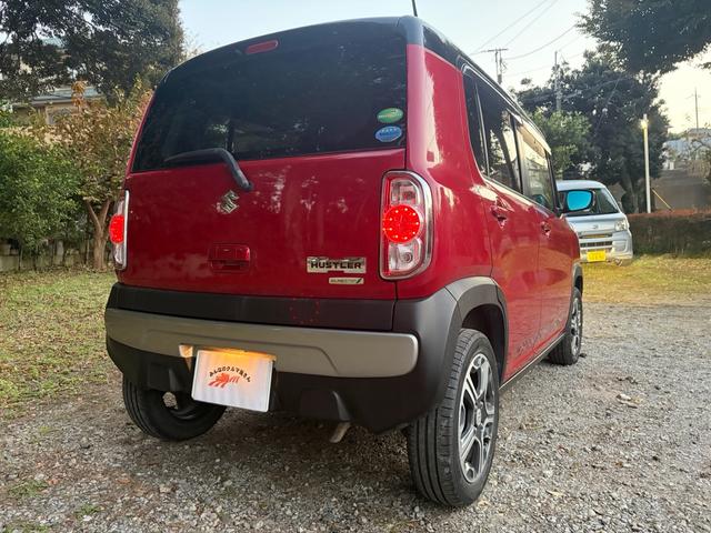 ハスラー Ｘ　ＨＤＤナビ・フルセグＴＶ・車検令和９年７月・ＥＴＣ・レーダーブレーキサポート・ＤＶＤ再生・ＣＤ録再・Ｂｌｕｅｔｏｏｔｈ・ＨＤＭＩ対応・ＵＳＢ対応・赤黒ツートン・６２８４０ｋｍ・禁煙車・スマートキー（17枚目）