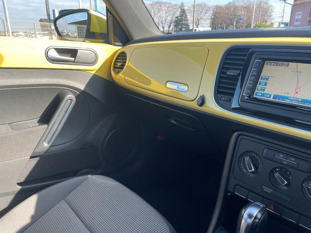 ザ・ビートル デザイン　地デジ　Ｂｌｕｅｔｏｏｔｈ　ミュージックプレイヤー接続可　Ｂモニター　ＥＴＣ車載器付　車検令和１０年１月（22枚目）