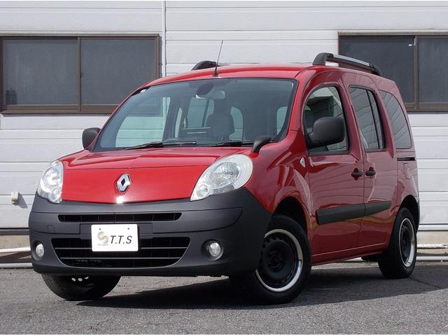 カングー １．６　買取直販　走行６．４万キロ　ルージュビフ　ノワールカスタム　タイベル・ＷＰ交換済　マルチルーフレール　ディスプレイオーディオ　Ｂカメラ　ＥＴＣ　点検記録簿　キーレス　ムーンアイズリムカバー　フォグ（4枚目）