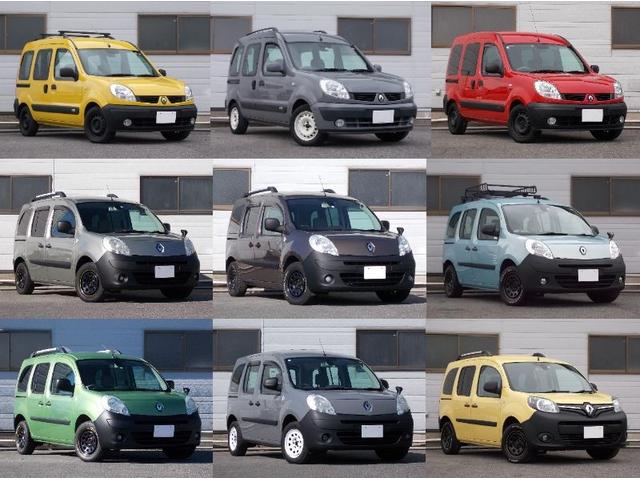 カングー １．６　買取直販　走行６．４万キロ　ルージュビフ　ノワールカスタム　タイベル・ＷＰ交換済　マルチルーフレール　ディスプレイオーディオ　Ｂカメラ　ＥＴＣ　点検記録簿　キーレス　ムーンアイズリムカバー　フォグ（63枚目）