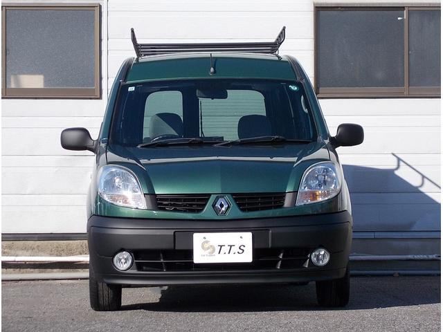 カングー 1.6 最終モデル ジヴェルニーグリーンM タイベル交換済 ノワールカスタム ルーフラック デイトナ14インチ フォグランプ 両側スライド Wバックドア キーレス ETC 点検記録簿14枚 リアラダー積込み(3枚目)