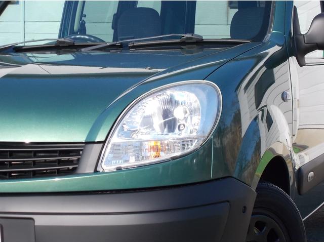 カングー 1.6 最終モデル ジヴェルニーグリーンM タイベル交換済 ノワールカスタム ルーフラック デイトナ14インチ フォグランプ 両側スライド Wバックドア キーレス ETC 点検記録簿14枚 リアラダー積込み(15枚目)