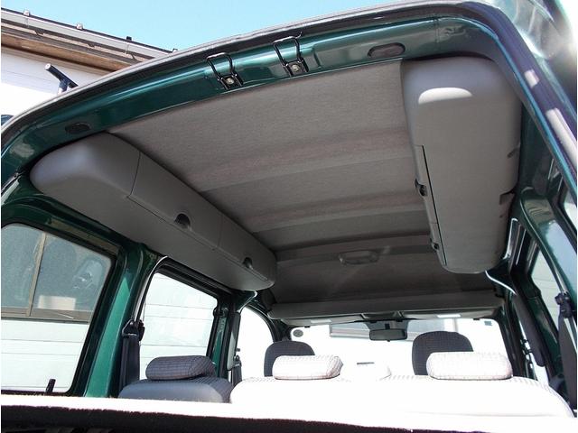 カングー 1.6 最終モデル ジヴェルニーグリーンM タイベル交換済 ノワールカスタム ルーフラック デイトナ14インチ フォグランプ 両側スライド Wバックドア キーレス ETC 点検記録簿14枚 リアラダー積込み(52枚目)