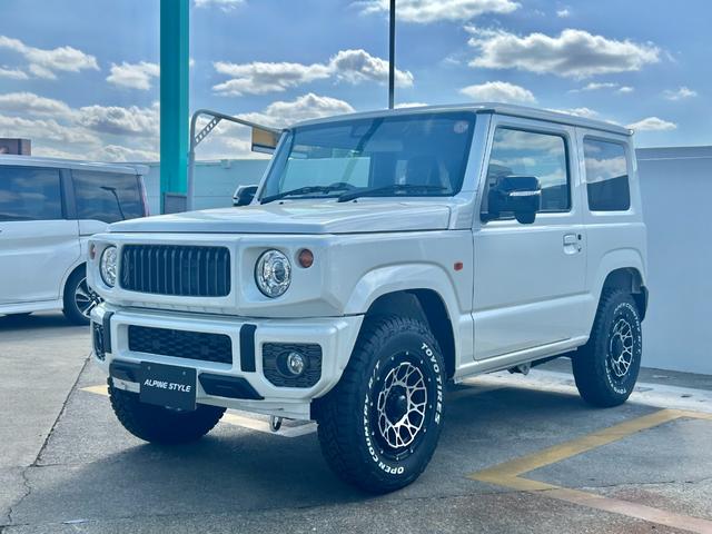 ジムニー ＸＣ　アルパインプロデュース車両　　メティオサウンド・ナビ・デジタルミラー・ＥＴＣ２．０　ニューズデザインエアロ　ＡＷ　オープンカントリータイヤ（7枚目）