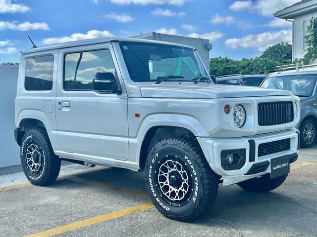 ジムニー ＸＣ　アルパインプロデュース車両　　メティオサウンド・ナビ・デジタルミラー・ＥＴＣ２．０　ニューズデザインエアロ　ＡＷ　オープンカントリータイヤ（8枚目）