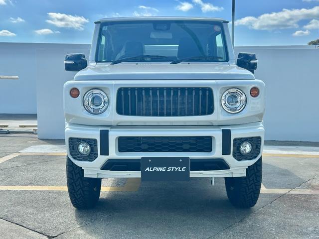 ジムニー ＸＣ　アルパインプロデュース車両　　メティオサウンド・ナビ・デジタルミラー・ＥＴＣ２．０　ニューズデザインエアロ　ＡＷ　オープンカントリータイヤ（13枚目）