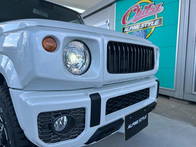 ジムニー ＸＣ　アルパインプロデュース車両　　メティオサウンド・ナビ・デジタルミラー・ＥＴＣ２．０　ニューズデザインエアロ　ＡＷ　オープンカントリータイヤ（20枚目）