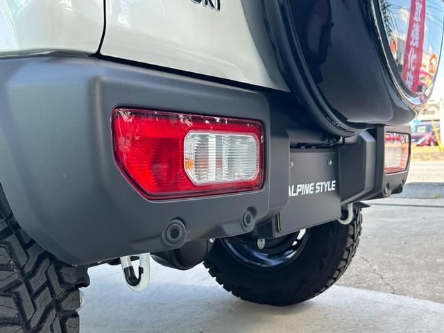 ジムニー ＸＣ　アルパインプロデュース車両　　メティオサウンド・ナビ・デジタルミラー・ＥＴＣ２．０　ニューズデザインエアロ　ＡＷ　オープンカントリータイヤ（34枚目）