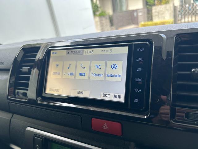 ハイエースバン スーパーＧＬ　ダークプライムＩＩ　Ｃａｌ’ｓＭｏｔｏｒプロデュース　ＣＡＲＩＣＡ　ユーロスタイル　ベットキット付き　純正ナビ　バックカメラ　ＥＴＣ　カーフィルム５面　ＴＲＤ（１５インチアルミホイール）　純正スチールホイール付き（23枚目）