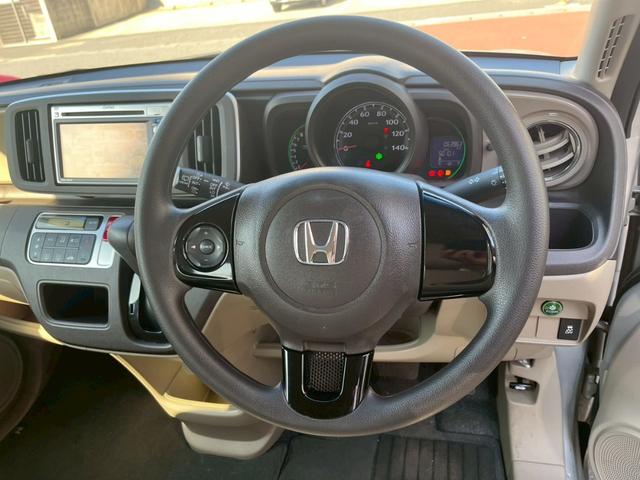 Ｎ－ＯＮＥ Ｇ・Ｌパッケージ　ＥＴＣ　バックカメラ　ＴＶ　ＨＩＤ　スマートキー　アイドリングストップ　電動格納ミラー　ベンチシート　ＣＶＴ　盗難防止システム　ＡＢＳ　ＥＳＣ　ＣＤ　ＤＶＤ再生　ＵＳＢ　衝突安全ボディ　エアコン（8枚目）