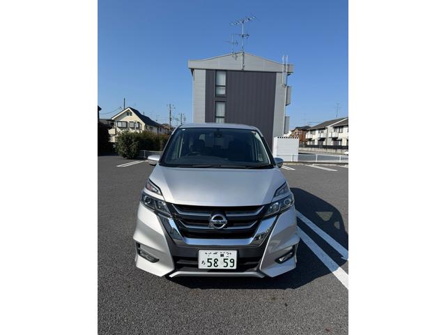 セレナ ハイウェイスター Sハイブリッド エマージェンシーブレーキ バックカメラ クルーズコントロール アイドリングストップLED ヘッドライト LDW VDC インテリジェントキー(3枚目)