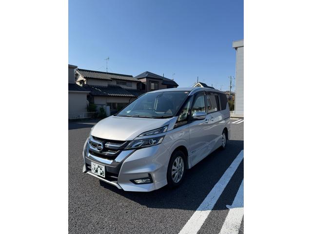 セレナ ハイウェイスター Sハイブリッド エマージェンシーブレーキ バックカメラ クルーズコントロール アイドリングストップLED ヘッドライト LDW VDC インテリジェントキー(4枚目)