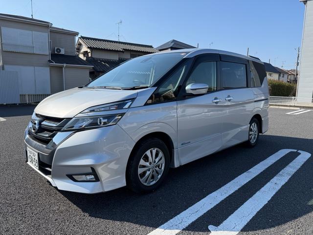 セレナ ハイウェイスター Sハイブリッド エマージェンシーブレーキ バックカメラ クルーズコントロール アイドリングストップLED ヘッドライト LDW VDC インテリジェントキー(7枚目)