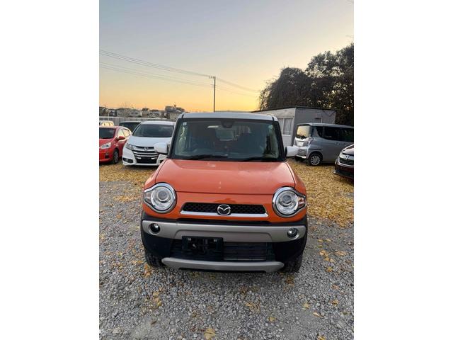 フレアクロスオーバー ＸＳ　２年車検付き　衝突被害軽減システム　ＨＩＤ　スマートキー　アイドリングストップ　シートヒーター　ベンチシート　ＣＶＴ　ＡＢＳ　ＥＳＣ　アルミホイール　衝突安全ボディ　エアコン（7枚目）