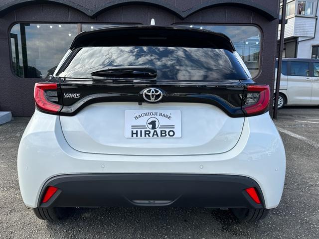 ヤリス Ｚ　サイドＳＲＳ　ＡＡＣ　バックモニタ　ＡＨＢ　スマキー　横滑防止装置　キーフリー　ＬＥＤランプ　オートライト　クルコン　シートヒーター　　ＵＳＢ　ＡＢＳ　車線逸脱防止　ブラインドスポットモニター装備（6枚目）