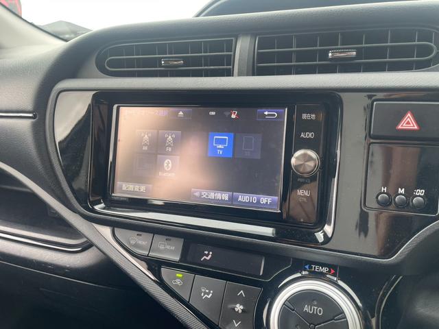 アクア Ｓスタイルブラック　トヨタセーフティセンス　純正ＳＤナビ　Ｂカメラ　ビルトインＥＴＣ　オートライト　オートハイビーム　Ｂｌｕｅｔｏｏｔｈ　フルセグＴＶ　ステアリングリモコン　スマートキー　プッシュスタート（8枚目）