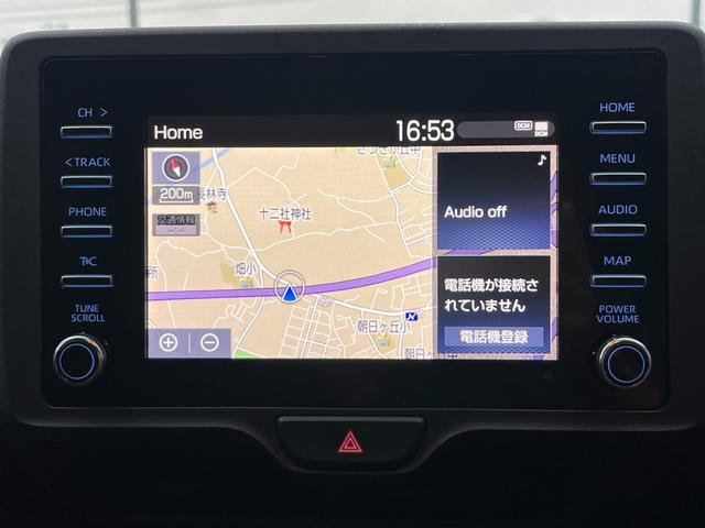 ヤリス ハイブリッドＸ　ディスプレイオーディオ　ナビ機能付き　ＭＩＲＡＣＡＳＴミラーリング　Ｂｌｕｅｔｏｏｔｈオーディオ　バックカメラ　クリアランスソナー　レーダークルーズコントロール　ドライブレコーダー　ＥＴＣ（17枚目）
