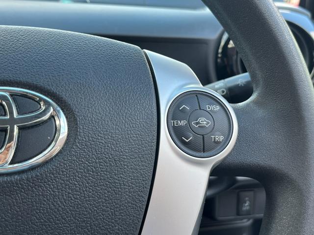 アクア S ワンオーナー 禁煙車 純正ナビ バックカメラ Bluetooth フルセグTV スマートキー ETC車載器 プッシュスタート ステアリングスイッチ オートライト オートエアコン 電動格納ミラー(6枚目)
