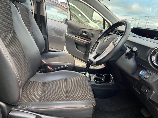 アクア S 純正ナビ ハーフレザー ドライブレコーダー フルセグTV バックカメラ Bluetooth 16インチ純正AW ETC車載器 LEDヘッドライト オートライト フォグランプ スマートキー(26枚目)