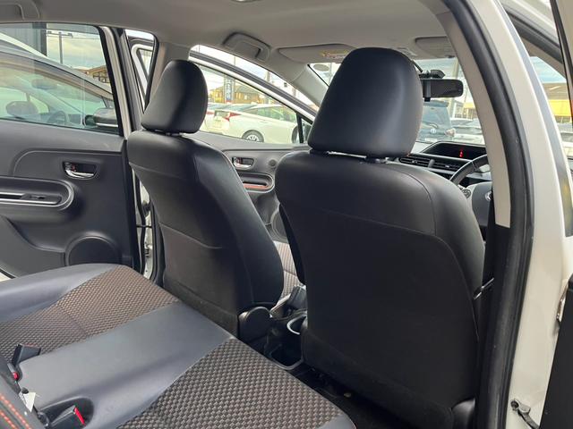 アクア S 純正ナビ ハーフレザー ドライブレコーダー フルセグTV バックカメラ Bluetooth 16インチ純正AW ETC車載器 LEDヘッドライト オートライト フォグランプ スマートキー(29枚目)