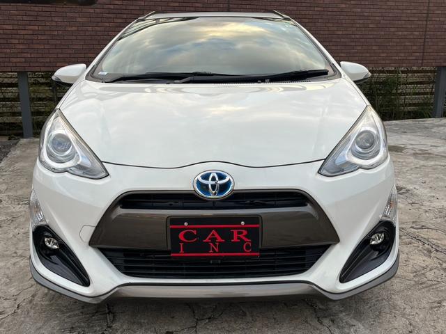 アクア S 純正ナビ ハーフレザー ドライブレコーダー フルセグTV バックカメラ Bluetooth 16インチ純正AW ETC車載器 LEDヘッドライト オートライト フォグランプ スマートキー(61枚目)