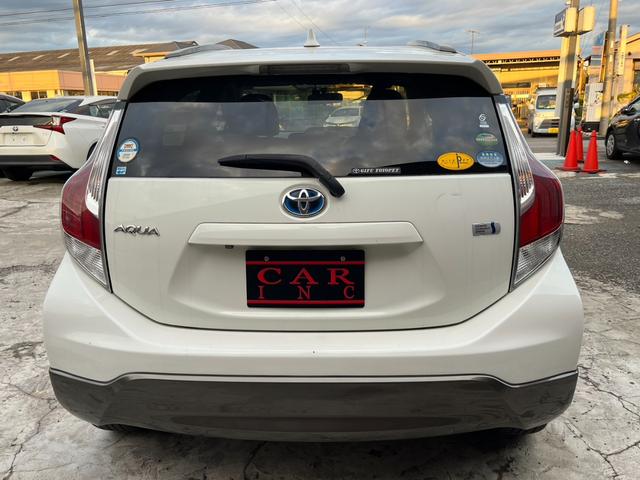 アクア S 純正ナビ ハーフレザー ドライブレコーダー フルセグTV バックカメラ Bluetooth 16インチ純正AW ETC車載器 LEDヘッドライト オートライト フォグランプ スマートキー(65枚目)