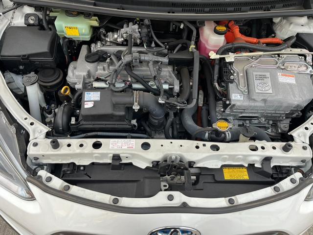 アクア S 純正ナビ ハーフレザー ドライブレコーダー フルセグTV バックカメラ Bluetooth 16インチ純正AW ETC車載器 LEDヘッドライト オートライト フォグランプ スマートキー(74枚目)