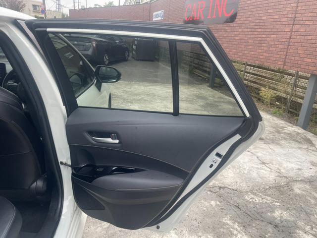 カローラツーリング ハイブリッド ダブルバイビー ワンオーナー TSS BSM ディスプレイオーディオ レザーシート シートヒーター ハンドルヒーター ビルトインETC レーダークルーズコントロール クリアランスソナー Bluetooth(22枚目)