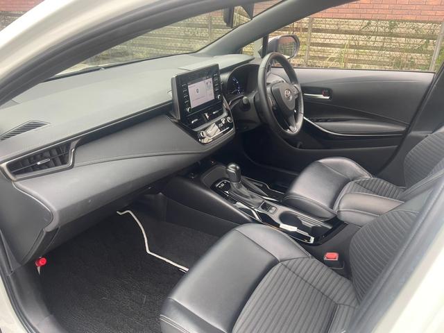 カローラツーリング ハイブリッド ダブルバイビー ワンオーナー TSS BSM ディスプレイオーディオ レザーシート シートヒーター ハンドルヒーター ビルトインETC レーダークルーズコントロール クリアランスソナー Bluetooth(32枚目)