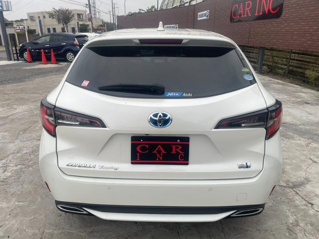 カローラツーリング ハイブリッド ダブルバイビー ワンオーナー TSS BSM ディスプレイオーディオ レザーシート シートヒーター ハンドルヒーター ビルトインETC レーダークルーズコントロール クリアランスソナー Bluetooth(39枚目)