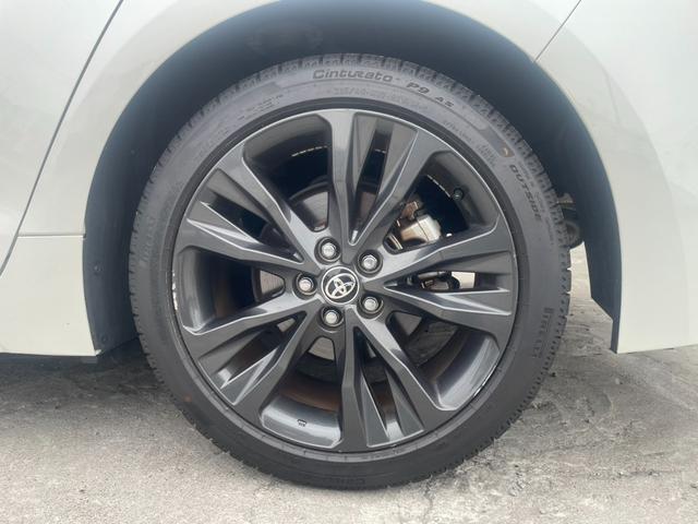 カローラツーリング ハイブリッド ダブルバイビー ワンオーナー TSS BSM ディスプレイオーディオ レザーシート シートヒーター ハンドルヒーター ビルトインETC レーダークルーズコントロール クリアランスソナー Bluetooth(48枚目)