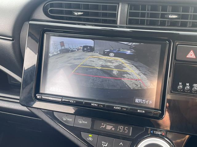 アクア Ｓスタイルブラック　トヨタセーフティセンス　純正ナビ　Ｂカメラ　Ｂｌｕｅｔｏｏｔｈ　フルセグＴＶ　オートライト　オートハイビーム　ドラレコ　ビルトインＥＴＣ　社外１５インチアルミホイール（9枚目）