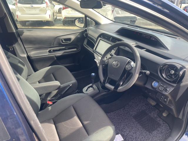 アクア Ｓスタイルブラック　トヨタセーフティセンス　純正ナビ　Ｂカメラ　Ｂｌｕｅｔｏｏｔｈ　フルセグＴＶ　オートライト　オートハイビーム　ドラレコ　ビルトインＥＴＣ　社外１５インチアルミホイール（25枚目）