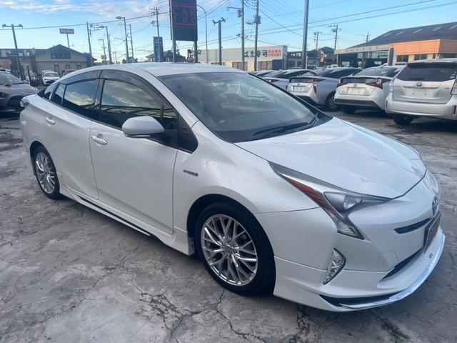 プリウス Ｓツーリングセレクション　純正ＳＤナビ　Ｂｌｕｅｔｏｏｔｈオーディオ　モデリスタエアロ　社外アルミホイール　バックカメラ　レザーシート　シートヒーター　ＬＥＤヘッドライト　オートライト　ワンセグＴＶ　ビルトインＥＴＣ（38枚目）