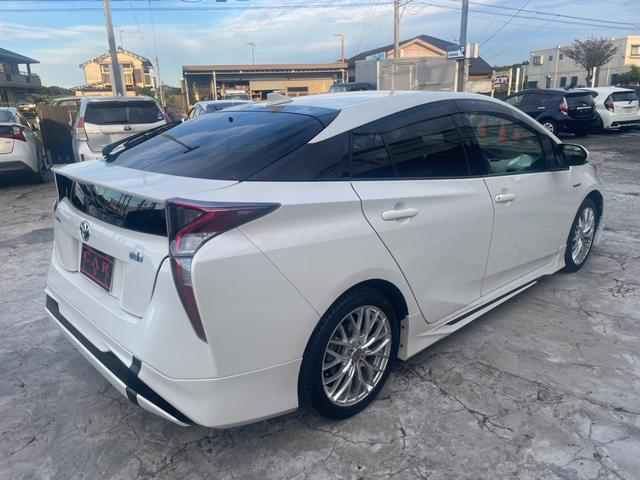 プリウス Ｓツーリングセレクション　純正ＳＤナビ　Ｂｌｕｅｔｏｏｔｈオーディオ　モデリスタエアロ　社外アルミホイール　バックカメラ　レザーシート　シートヒーター　ＬＥＤヘッドライト　オートライト　ワンセグＴＶ　ビルトインＥＴＣ（40枚目）