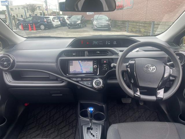 アクア Ｓスタイルブラック　トヨタセーフティセンス　純正ナビ　Ｂカメラ　Ｂｌｕｅｔｏｏｔｈ　フルセグＴＶ　オートライト　オートハイビーム　ドラレコ　ＤＶＤ再生（3枚目）