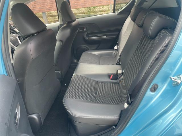 アクア X-アーバン 純正ナビ バックカメラ ハーフレザー Bluetooth フルセグ ETC ドライブレコーダー シートヒーター クリアランスソナー 純正16インチAW ステアリングスイッチ スマートキー DVD再生(24枚目)