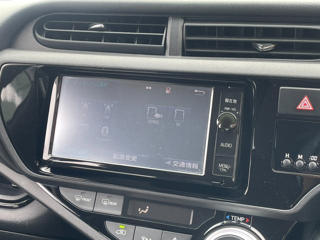 アクア X-アーバン 純正ナビ バックカメラ ハーフレザー Bluetooth フルセグ ETC ドライブレコーダー シートヒーター クリアランスソナー 純正16インチAW ステアリングスイッチ スマートキー DVD再生(31枚目)