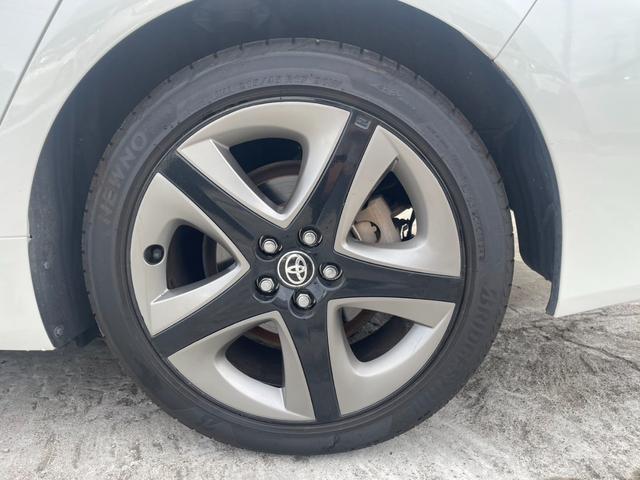 プリウス Ｓツーリングセレクション　ＴＳＳ　純正ナビ　Ｂカメラ　Ｂｌｕｅｔｏｏｔｈ　フルセグＴＶ　オートライト　オートハイビーム　レザーシート　シートヒーター　レーダークルーズコントロール　ビルトインＥＴＣ　ＬＥＤヘッドライト（50枚目）