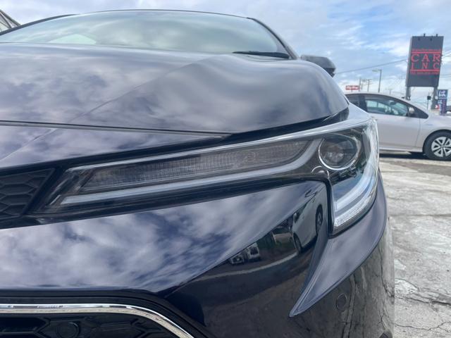 カローラツーリング ハイブリッド　ダブルバイビー　トヨタセーフティセンス　ＢＳＭ　ディスプレイオーディオ　Ｂｌｕｅｔｏｏｔｈ　フルセグＴＶ　オートライト　オートハイビーム　ＥＴＣ　ハーフレザーシート　シートヒーター　ハンドルヒーター　レーダークルコン（44枚目）