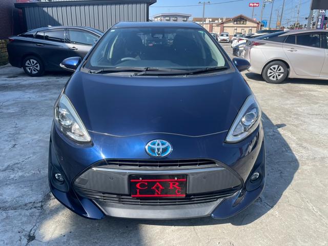 アクア Sスタイルブラック TSS 純正ナビ Bカメラ Bluetooth フルセグTV オートライト オートハイビーム LEDヘッドライト ステアリングリモコン ビルトインETC クルコン クリアランスソナー シートヒーター(38枚目)