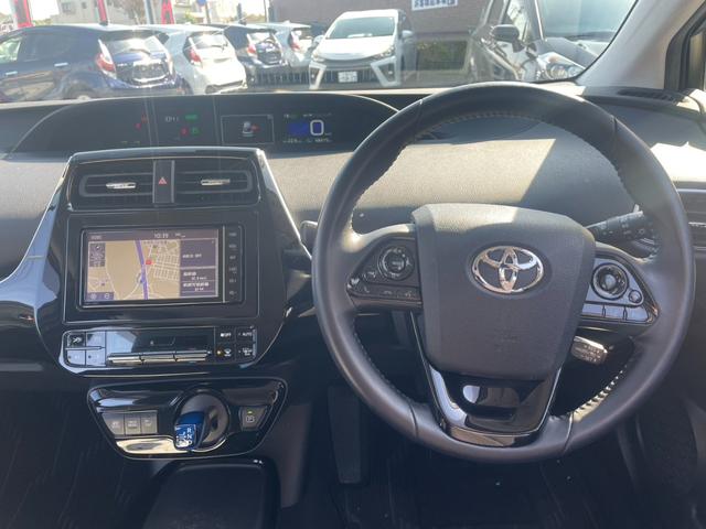 プリウス A TSS BSM HUD 純正ナビ Bカメラ ETC Bluetooth フルセグ オートライト オートハイビーム レーダークルーズコントロール パーキングアシスト クリアランスソナー ドラレコ(4枚目)