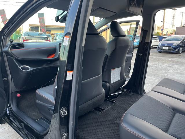 シエンタ ハイブリッドＧ　クエロ　モデリスタエアロ　フリップダウンモニター　両側パワースライドドア　ハーフレザー　純正ナビ　左右シートヒーター　バックカメラ　ＥＴＣ　トヨタセーフティセンス　ＬＥＤヘッドライト　ドラレコ　ＤＶＤ再生（36枚目）