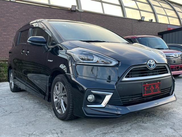 シエンタ ハイブリッドＧ　クエロ　モデリスタエアロ　フリップダウンモニター　両側パワースライドドア　ハーフレザー　純正ナビ　左右シートヒーター　バックカメラ　ＥＴＣ　トヨタセーフティセンス　ＬＥＤヘッドライト　ドラレコ　ＤＶＤ再生（47枚目）