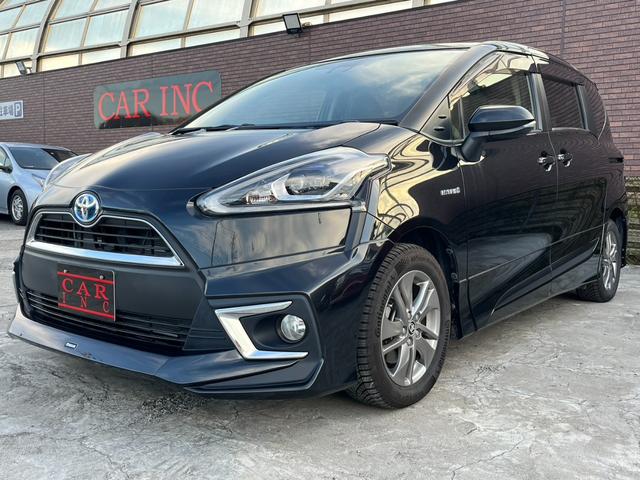 シエンタ ハイブリッドＧ　クエロ　モデリスタエアロ　フリップダウンモニター　両側パワースライドドア　ハーフレザー　純正ナビ　左右シートヒーター　バックカメラ　ＥＴＣ　トヨタセーフティセンス　ＬＥＤヘッドライト　ドラレコ　ＤＶＤ再生（53枚目）