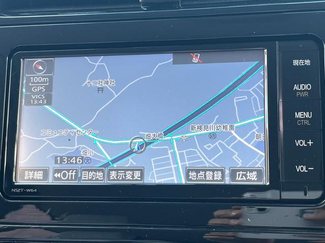 プリウス A 純正ナビ Bluetooth ヘッドアップディスプレイ Bカメラ ブラインドスポットモニター トヨタセーフティセンス ETC LEDヘッドライト ドラレコ 純正15インチAW レーダークルコン(16枚目)