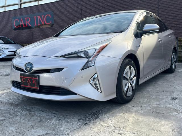 プリウス A 純正ナビ Bluetooth ヘッドアップディスプレイ Bカメラ ブラインドスポットモニター トヨタセーフティセンス ETC LEDヘッドライト ドラレコ 純正15インチAW レーダークルコン(53枚目)